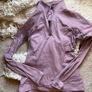 Light pink/purple lululemon athletic jacket